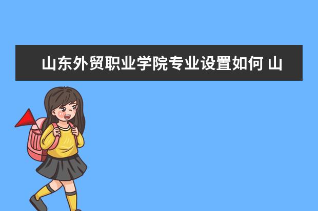 山东外贸职业学院学费多少一年 山东外贸职业学院收费高吗